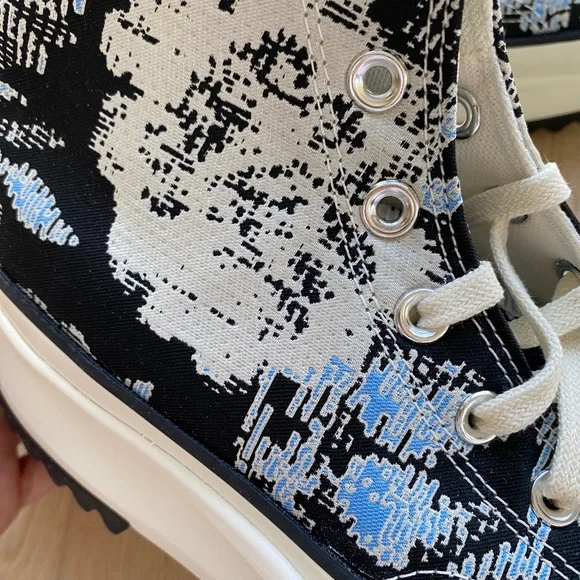 ✨RESTOCK ✨ CONVERSE JACQUARD RUN STAR HIKE HI - WOMENS SIZE LISTED ✏️ - Picture 10 of 10